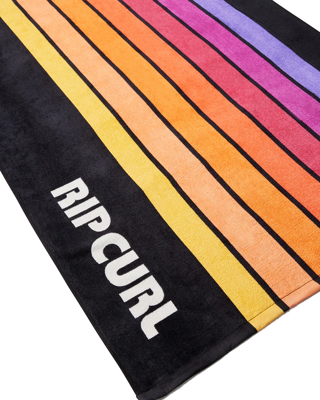 RIP CURL SUNSTASH BEACH TOWEL 90 BLACK