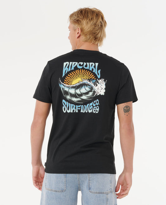 HAZED & TUBED TEE BLACK