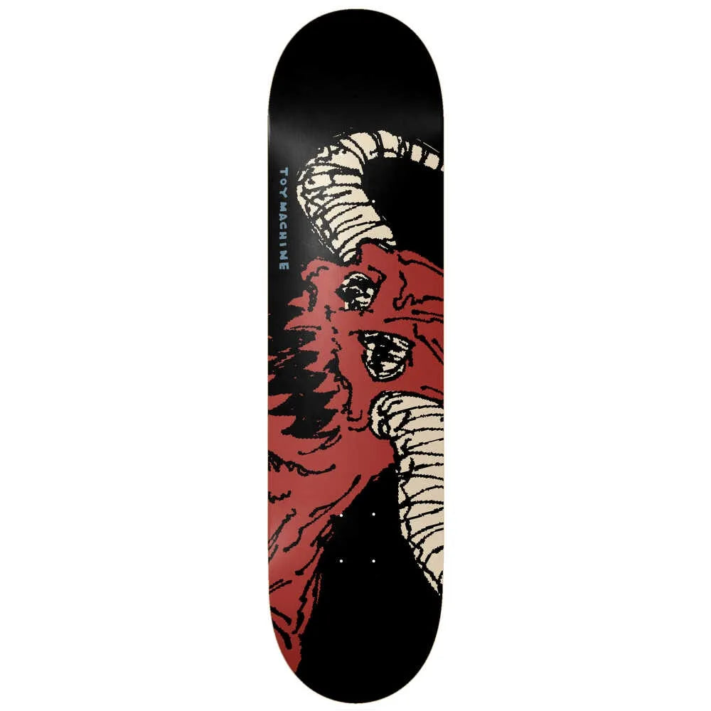 Deck Toy Machine Welcome To Hell Vice Skateboard 8.38