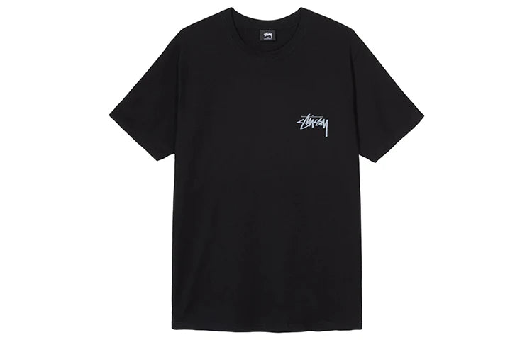 Camiseta Stussy Black carro volcado y sol