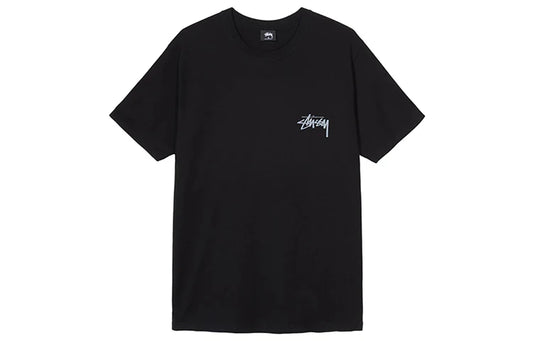 Camiseta Stussy Black carro volcado y sol
