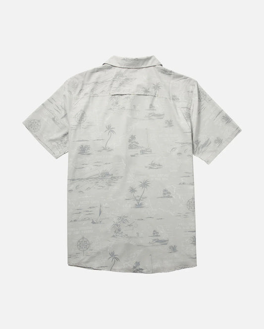 Camisa Salty Crew Seafarer ss Tech Woven