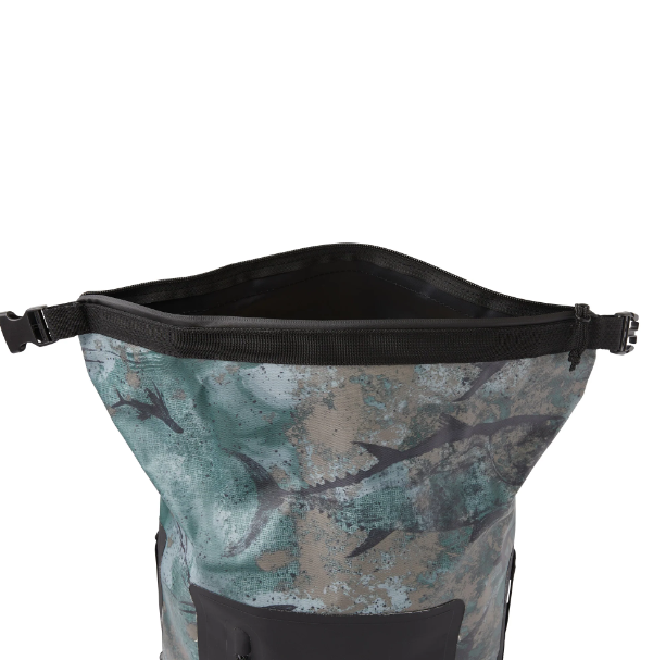 Dry bag backpack open seas
