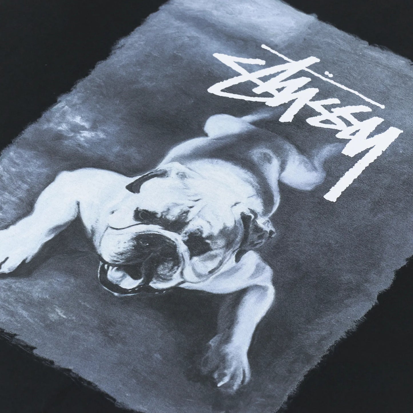 Camiseta stussy Bulldog Black