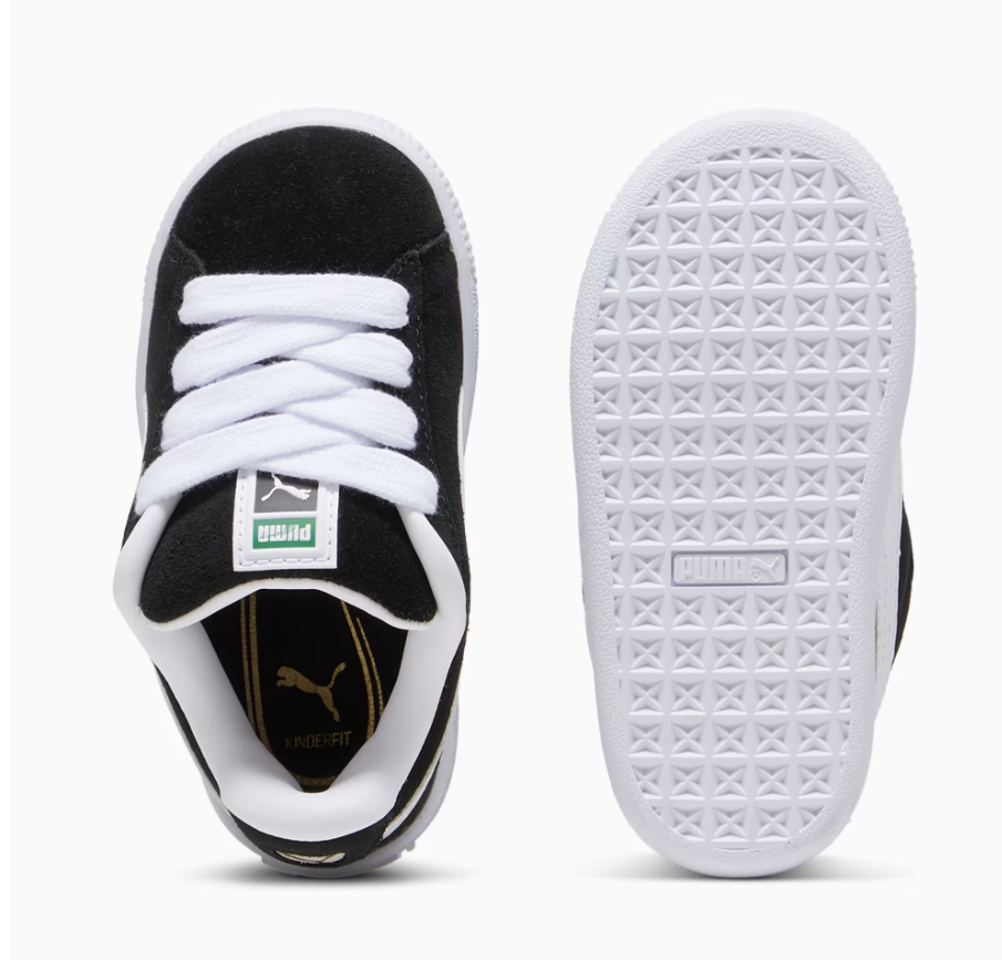 Puma Suede XL Jr Black White