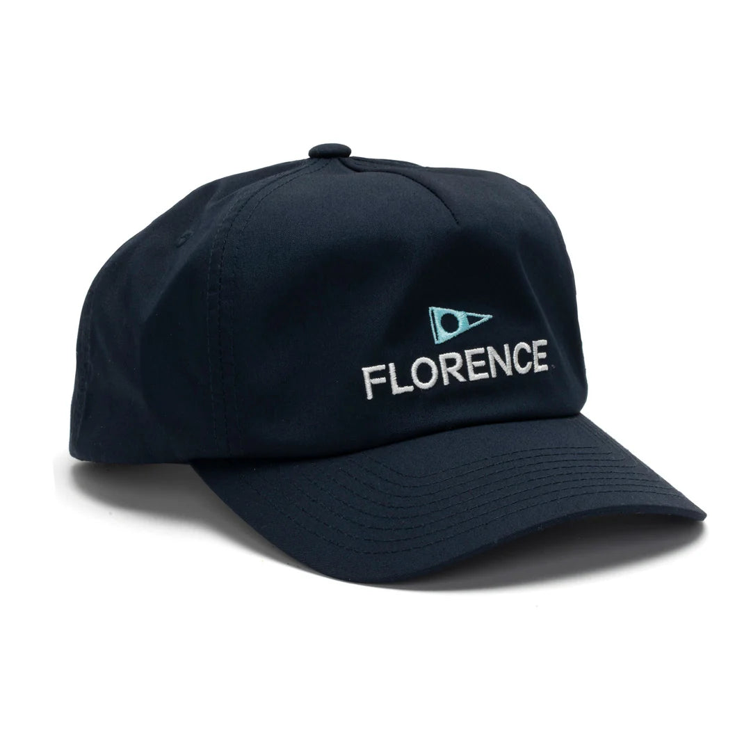 Floren M. Logo Twill Hat - Navy - One Size