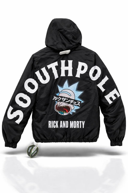 JACKET SOUTH POLE RICK AND MORTY BLACK