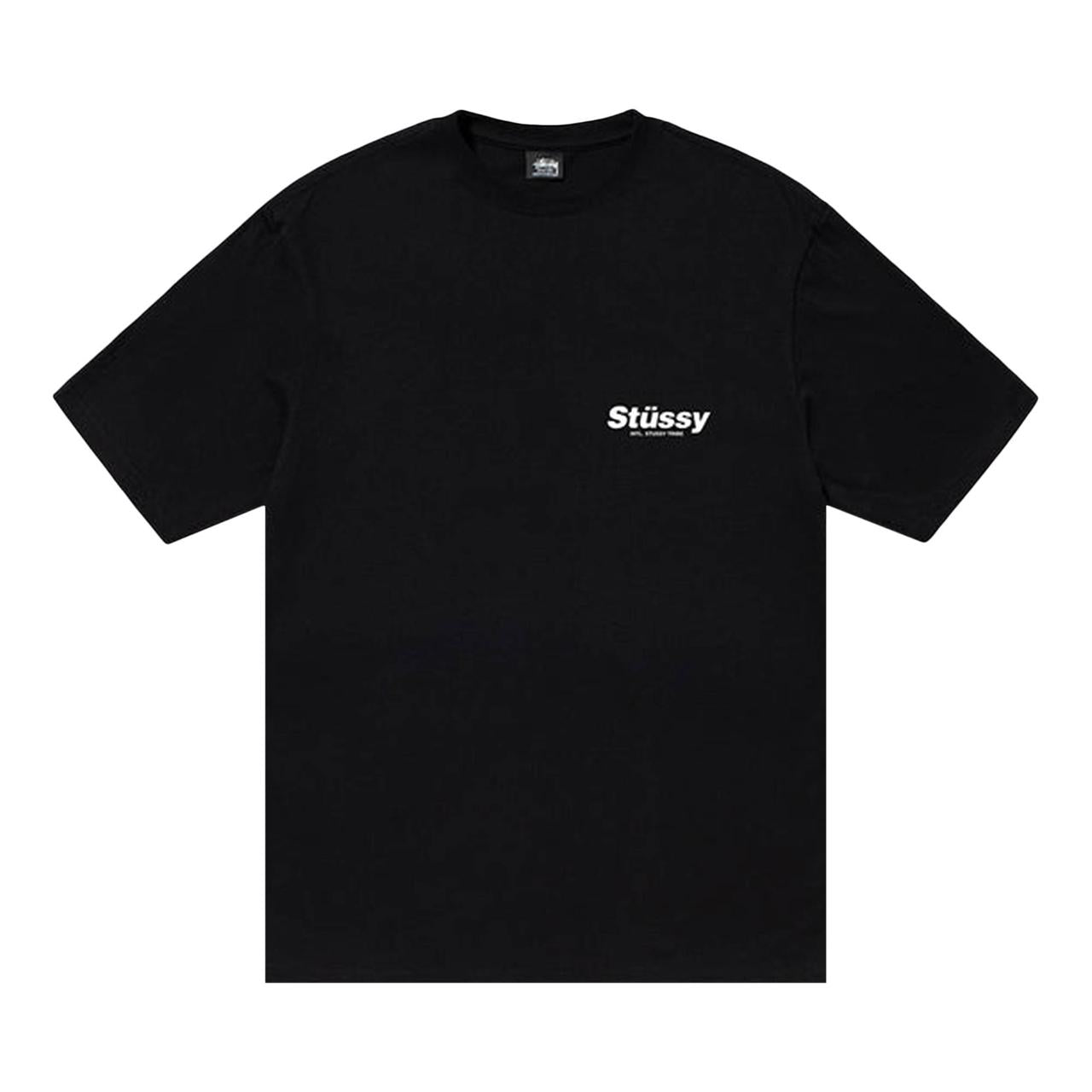 camiseta stussy black pool piscodelico