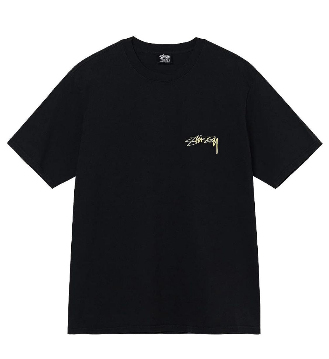 Camiseta Stussy black estatua griega