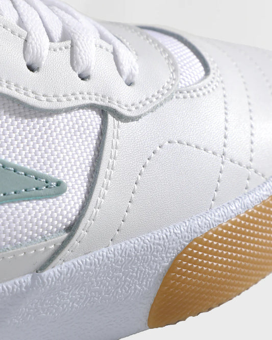 CAMBRIDGE ELITE WHITE LEATHER GREY MIST