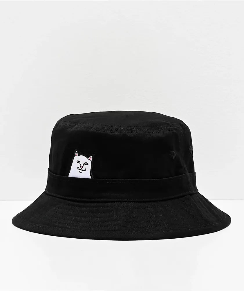 LORD NERMAL BUCKET HAT (BLACK)