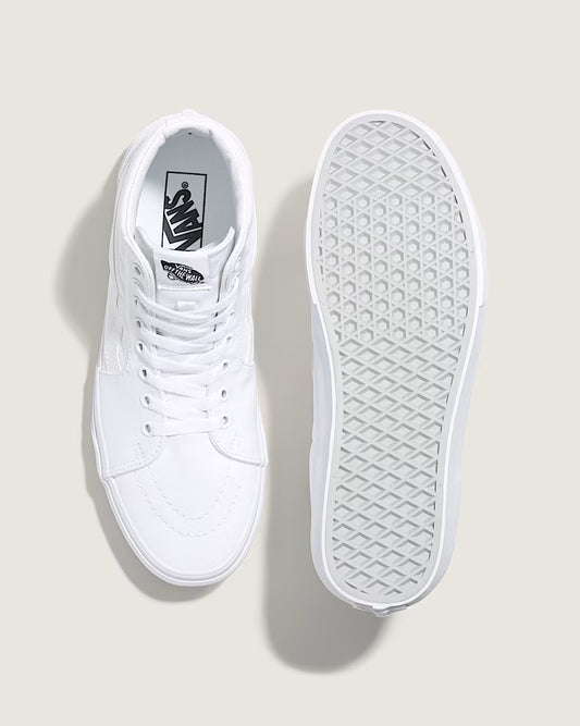 Sk8-Hi True White