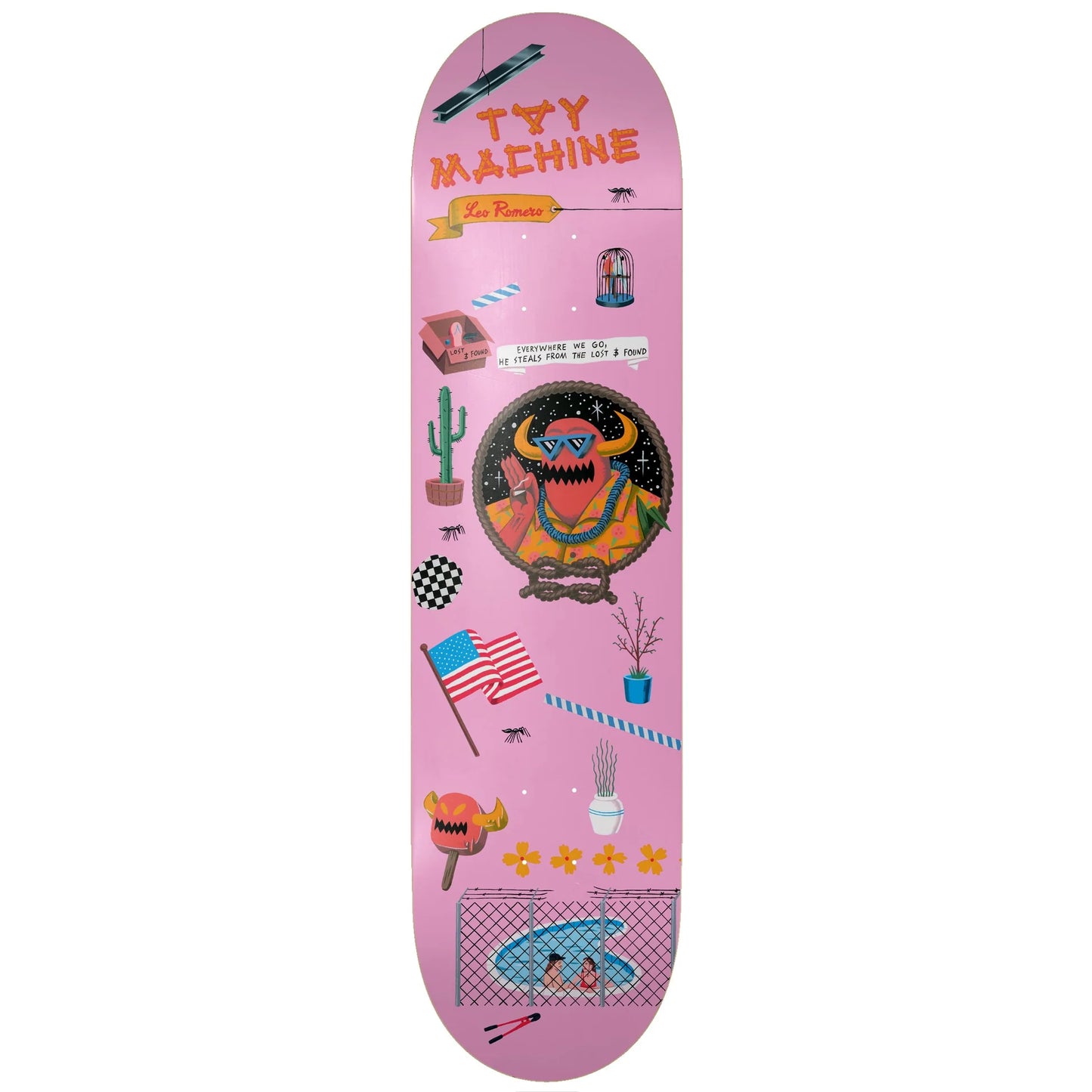 Deck Toy Machine 8.25 Romero Lost & Found
