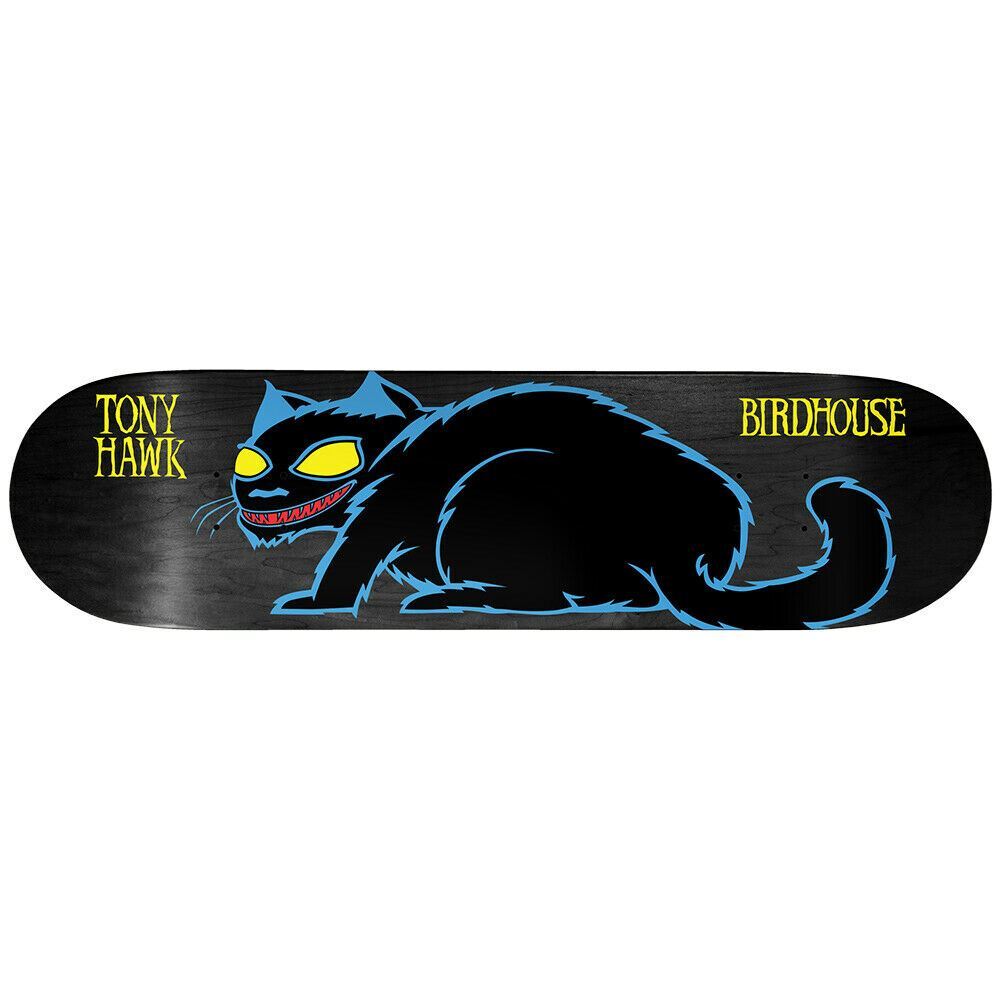 Deck Birdhouse 8.25 Tony Hawk Evil Cat Negro