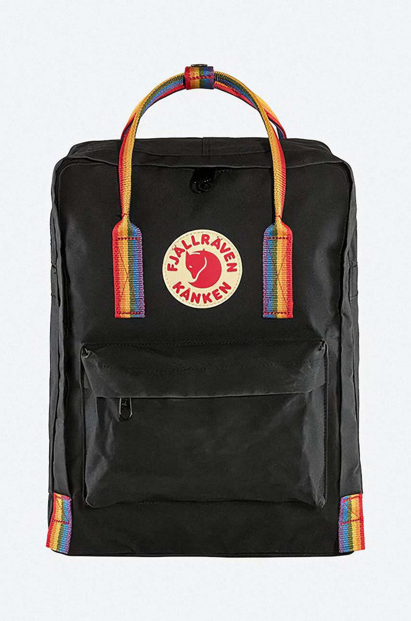 KANKEN TOTEPACK BLACK RAINBOW