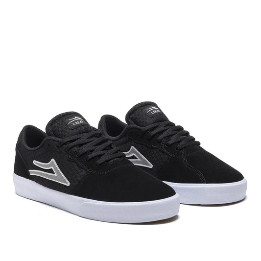 CARDIFF BLACK WHITE SUEDE