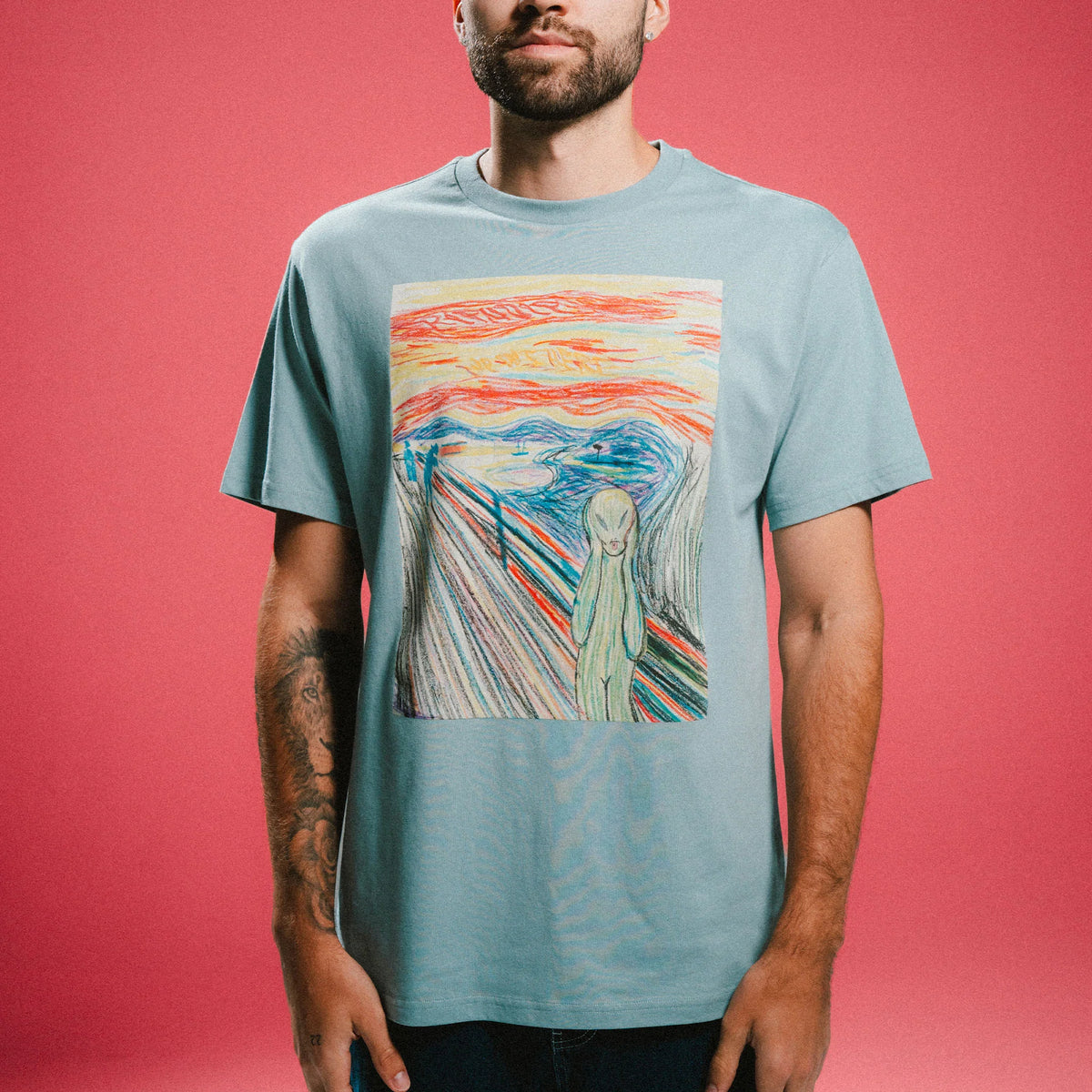 OSLO TEE (SILVER BLUE)