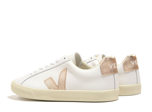 VEJA ESPLAR LOGO EXTRA WHITE PLATINE