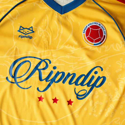 RND CUP COLOMBIA SOCCER JERSEY (GOLD/RED)
