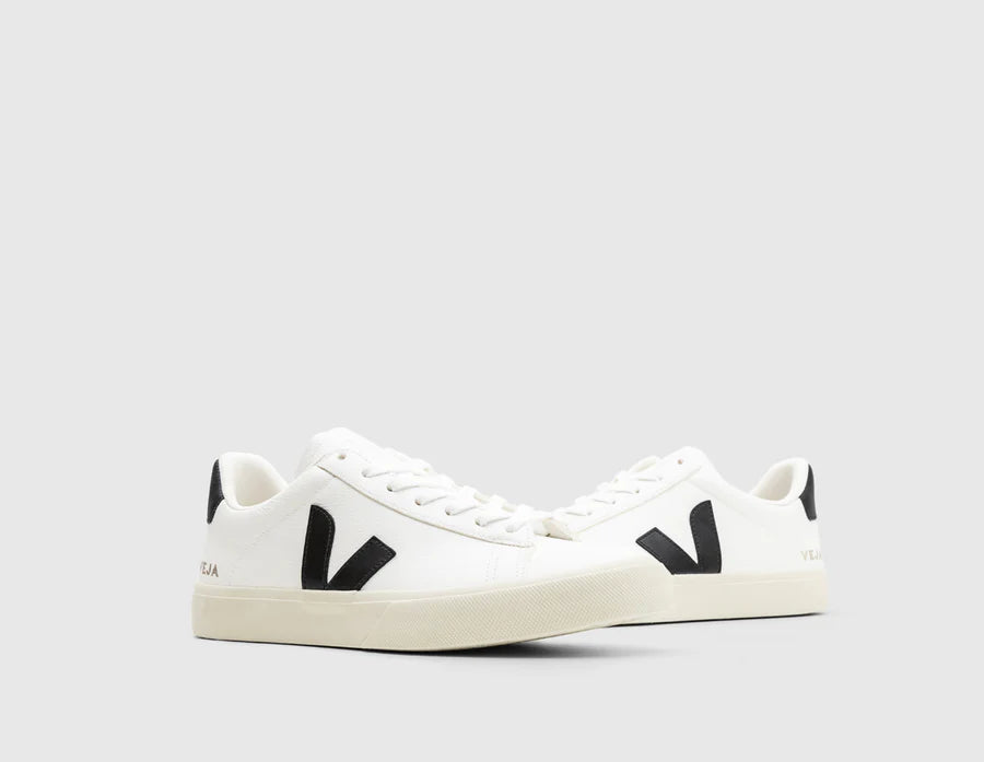VEJA CAMPO WHITE BLACK