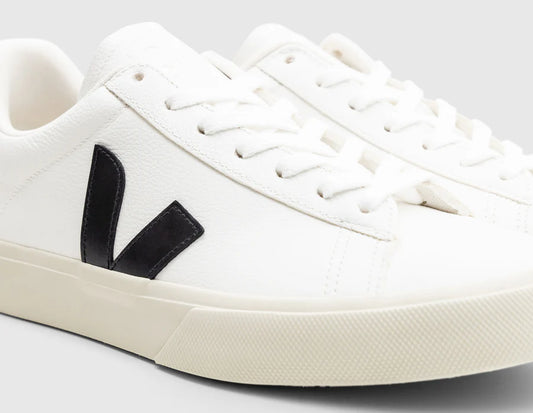VEJA CAMPO WHITE BLACK