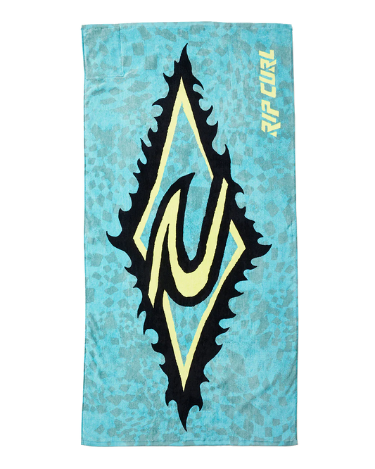 SUNSTASH BEACH TOWEL 3038 BLUE LAGOON