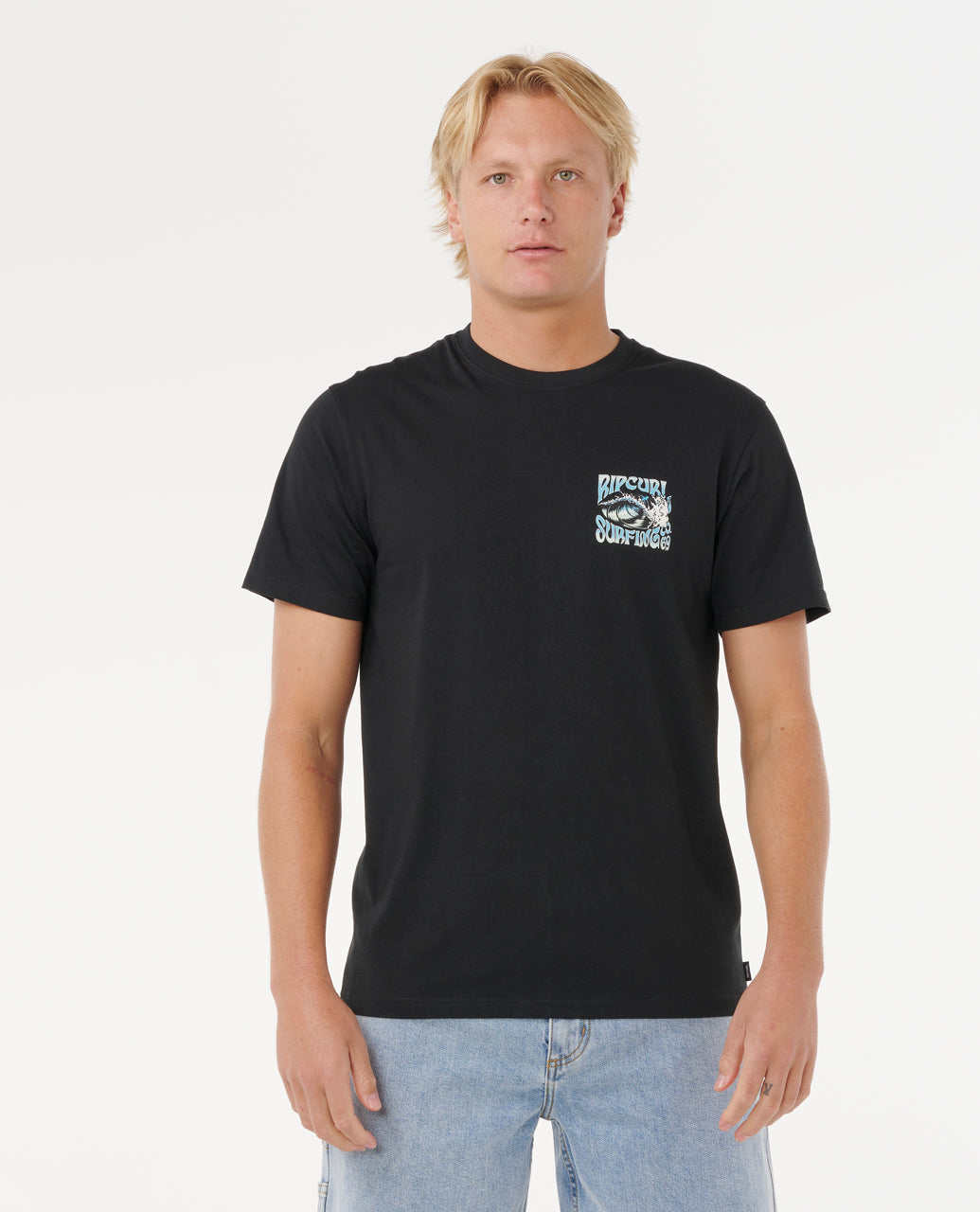 HAZED & TUBED TEE BLACK
