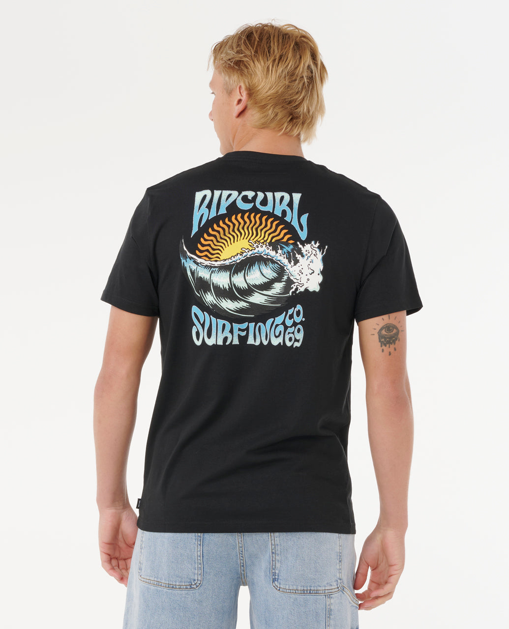 HAZED & TUBED TEE BLACK