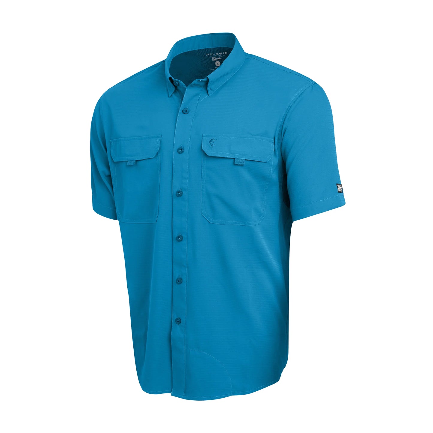 Camiseta Pelagic Key ss fishing blue