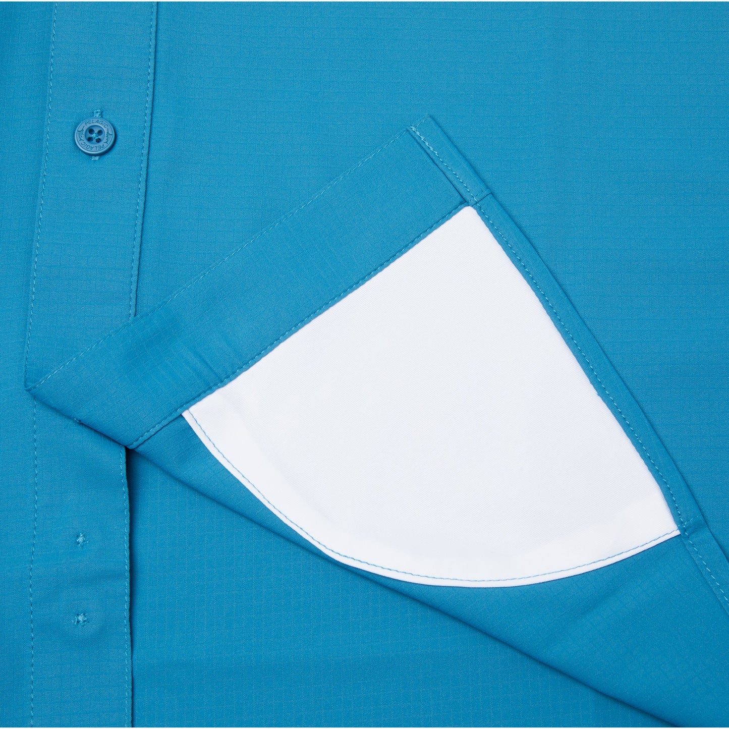 Camiseta Pelagic Key ss fishing blue