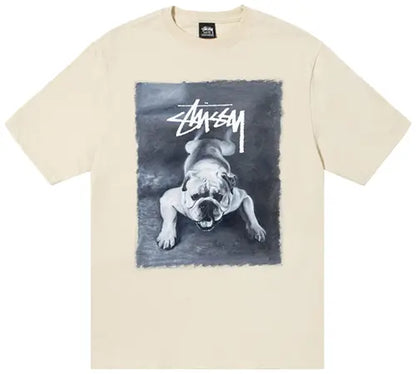 Camisetas Stussy dog YELLOW