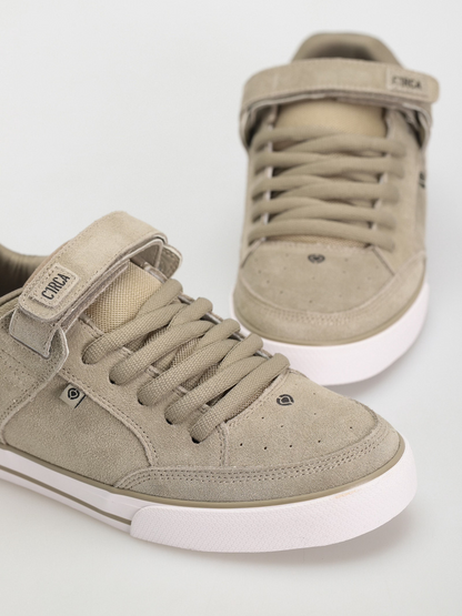205 VULC GRAYED JADE WHITE SUEDE