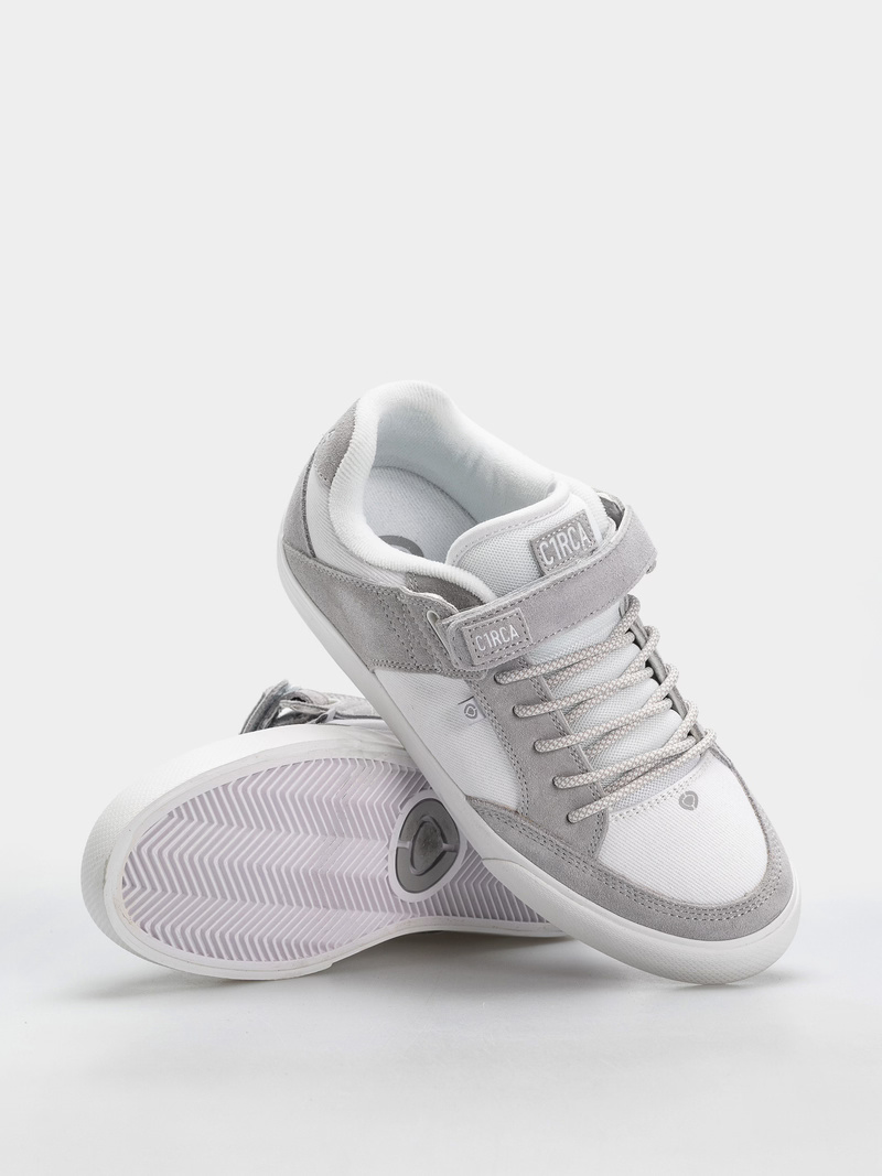 205 VULC GRAY WHITE SUEDE