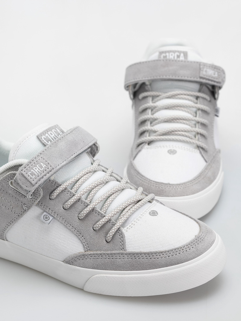 205 VULC GRAY WHITE SUEDE