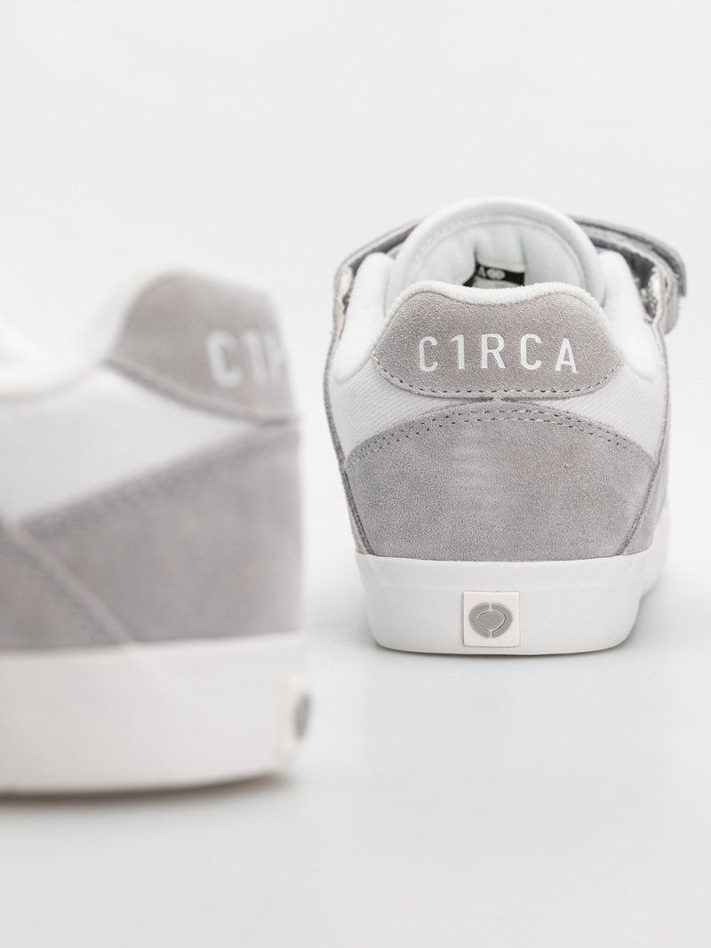 205 VULC GRAY WHITE SUEDE