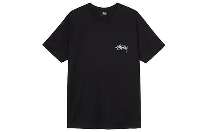 Camiseta Stussy Black carro volcado y sol
