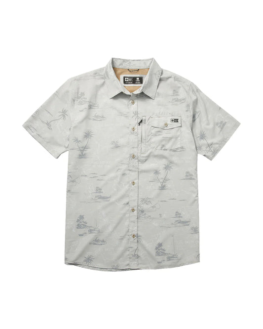 Camisa Salty Crew Seafarer ss Tech Woven