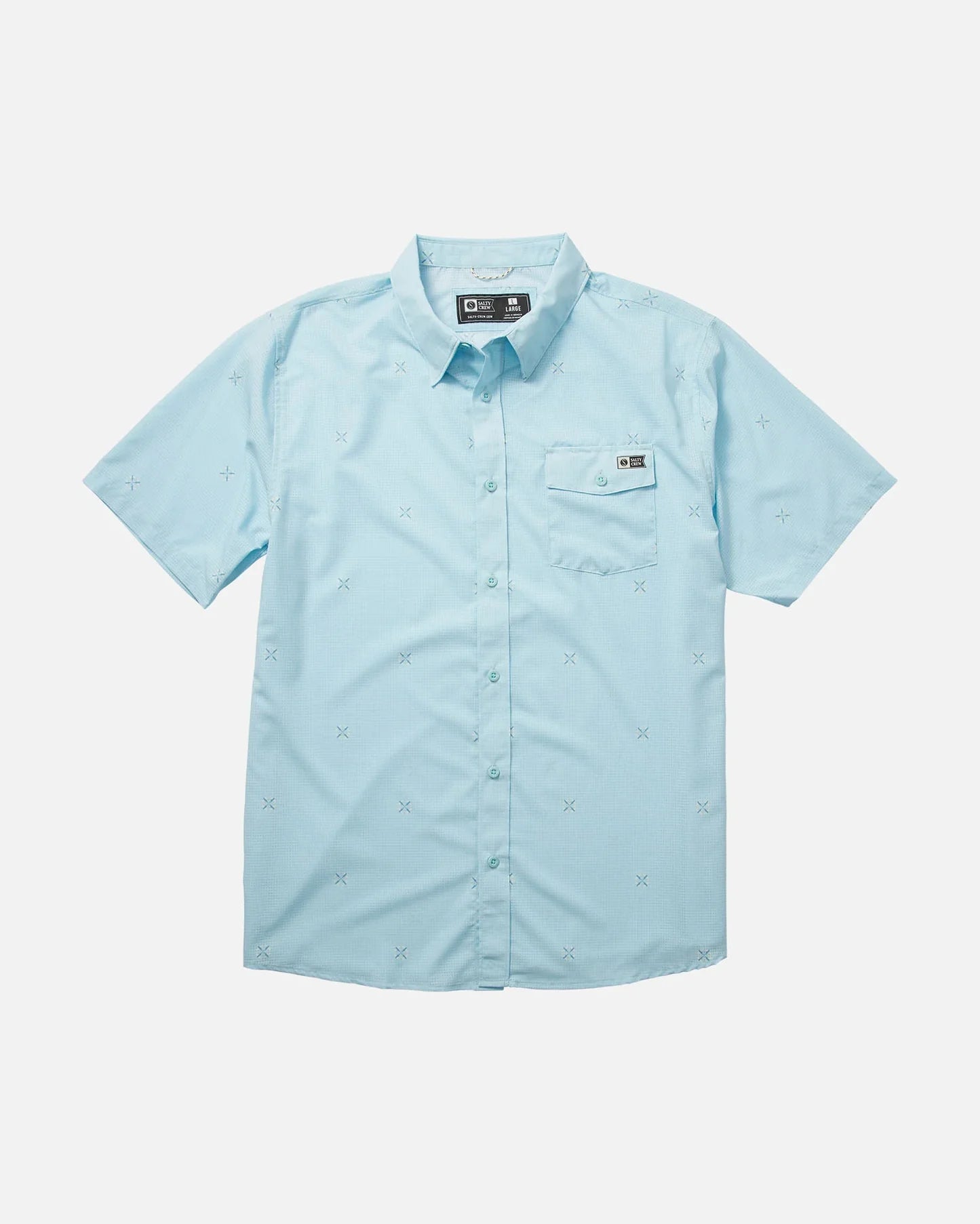 CAMISA SALTY CREWSS PERF WOVEN