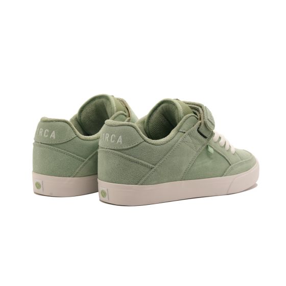 205 VULC GRAYED JADE WHITE SUEDE