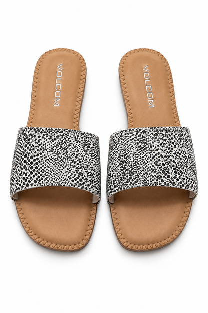 SNAKE-PRINT SIMPLE SLIDE