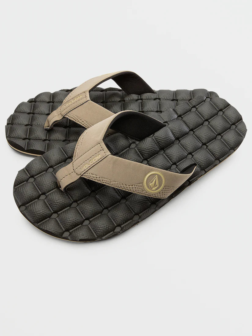 SANDALIAS VOLCOM RECLINER MENS FLIP FLOPS KHA