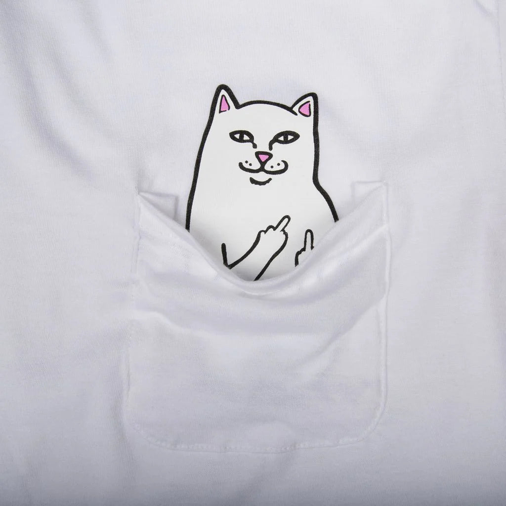LORD NERMAL L/S POCKET TEE (WHITE)