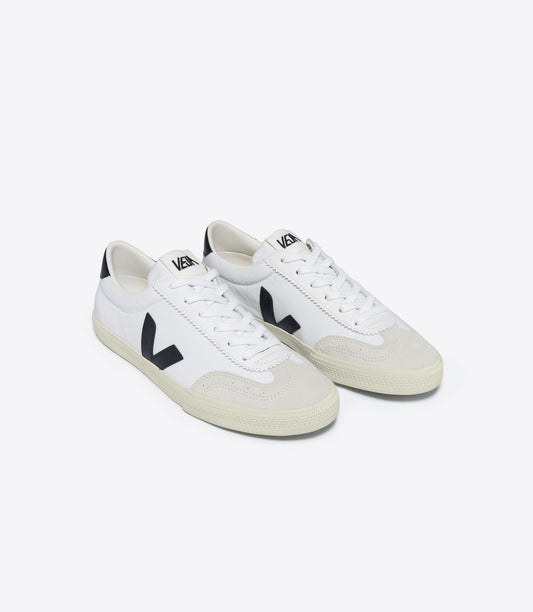 VOLLEY CANVAS WHITE BLACK