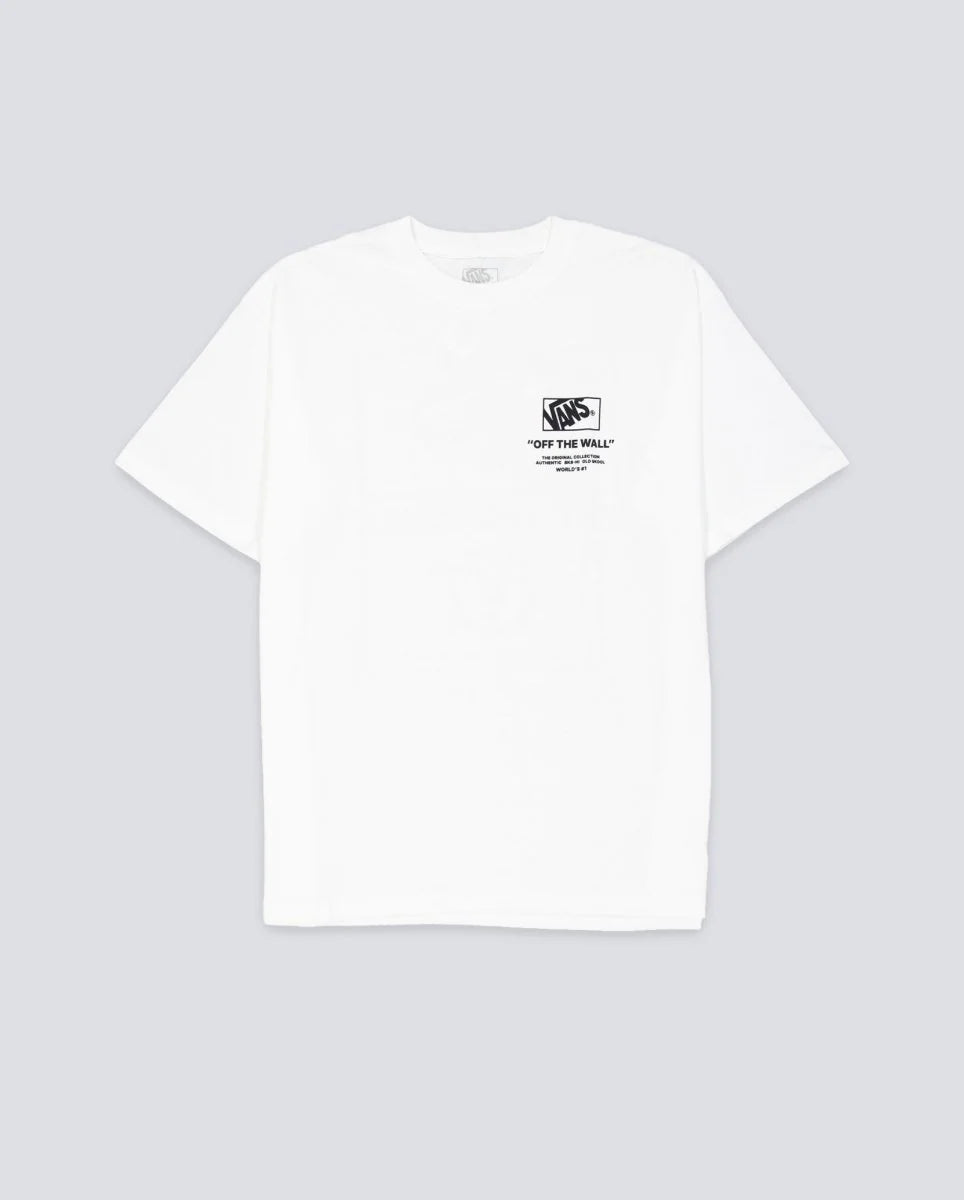 Stacked Hi SS Tee White