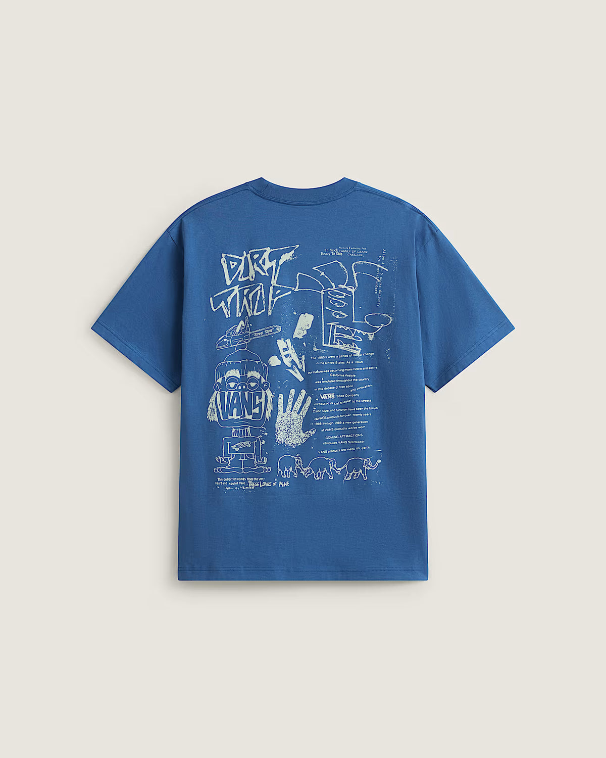 Dirt Trip SS Tee True Navy