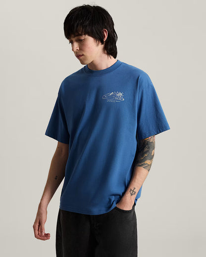 Dirt Trip SS Tee True Navy