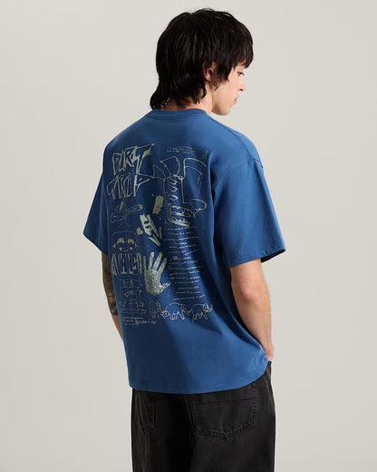 Dirt Trip SS Tee True Navy