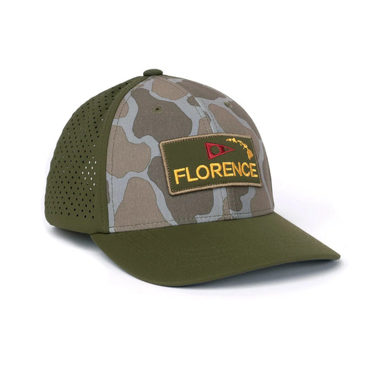 Florence M.Camo Airtex Trucker Hat