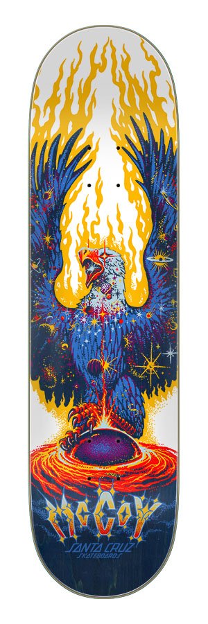 DECKS MCCOY COSMIC EAGLE SANTA CRUZ 8.25