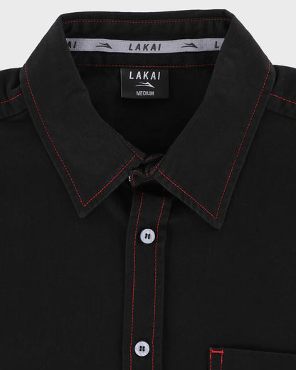 Heavyweight-Button-Up-Shirt-Black